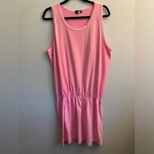 Pink Beach Lingo Swim Coverup 90s Vintage size XL USA made